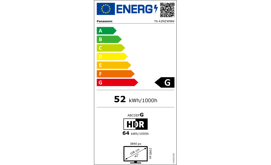 tx-42mzw984e Energimrke