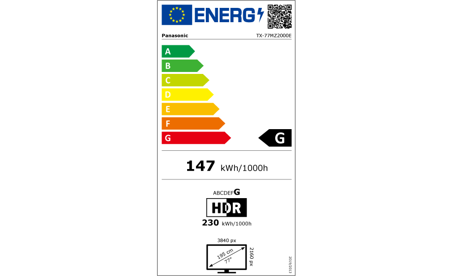 tx-77mz2000e Energimrke