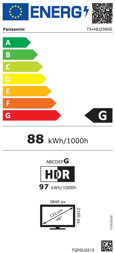 tx-48jz980e Energimrke