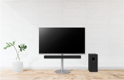 Panasonic 49" LED-TV m.soundbar på TV-stand