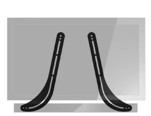 Soundbar beslag f. Stand View