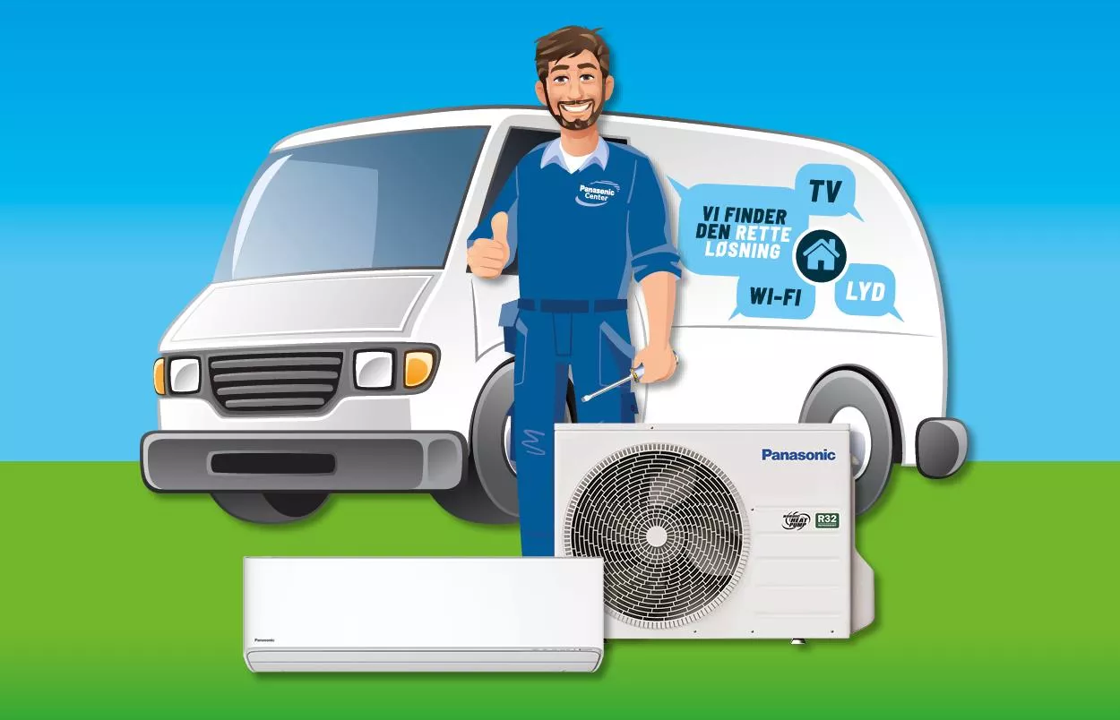 Varmepumpe montering